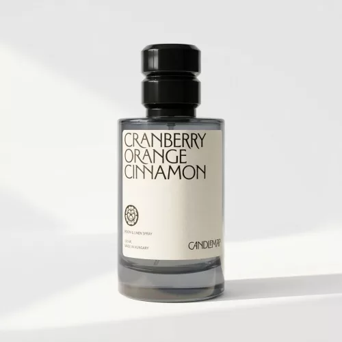 Cranberry, orange, cinnamon - sprej na izbu a bielizeň  100 ml