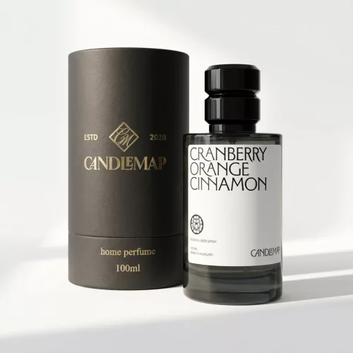 Cranberry, orange, cinnamon - sprej na izbu a bielizeň  100 ml