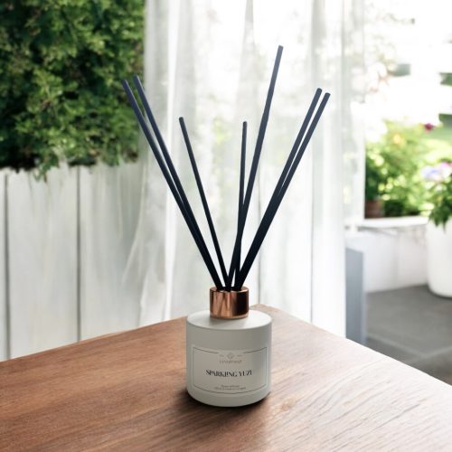 Diffúzor nád – fekete fiber stick, újrahasznosított cellulózrostból (7 db)