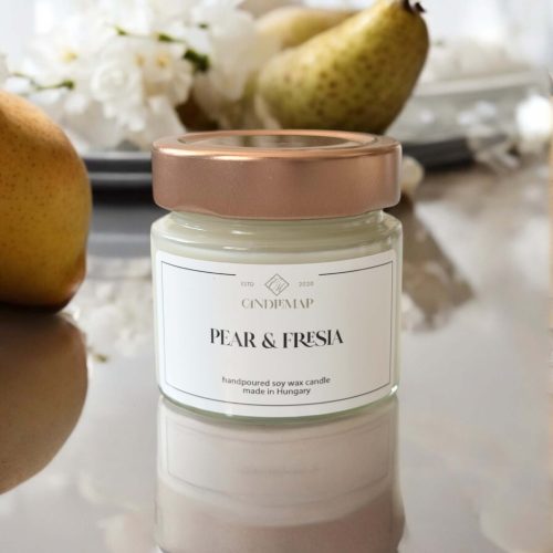 Pear & freesia szójagyertya 125 ml