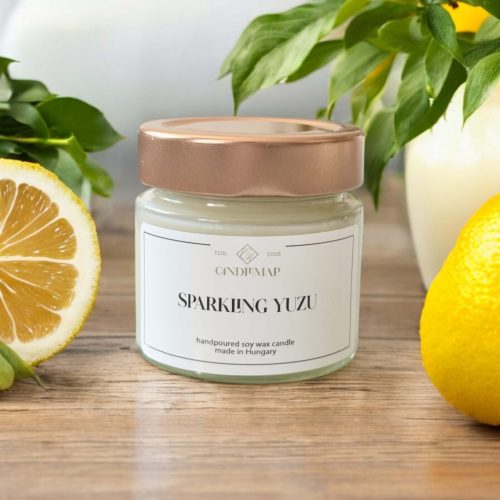 Sparkling Yuzu szójagyertya 125 ml