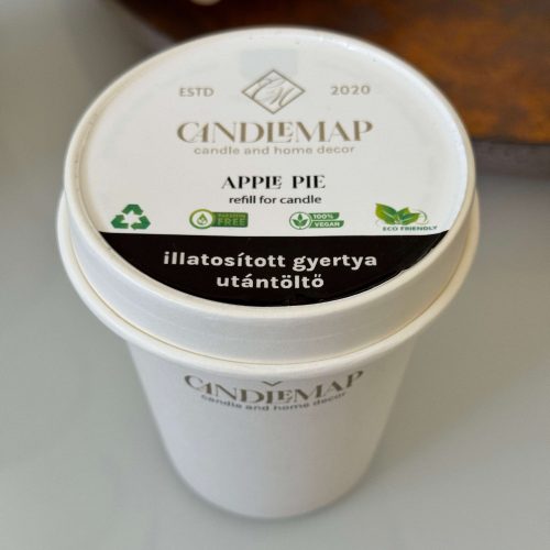 Apple Pie szójaviasz illatgyertya utántöltő
