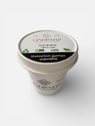 Nocturne Sojawachs-Duftkerzen-Nachfüllung