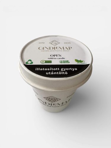 Open szójaviasz illatgyertya utántöltő 
