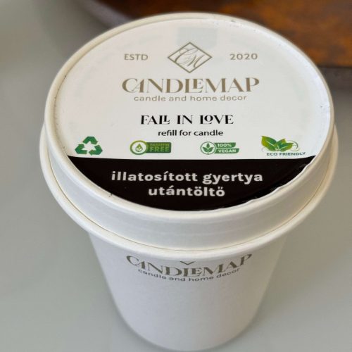 Fall in Love szójaviasz illatgyertya utántöltő