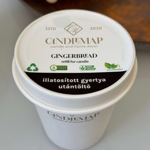 Gingerbread szójaviasz illatgyertya utántöltő