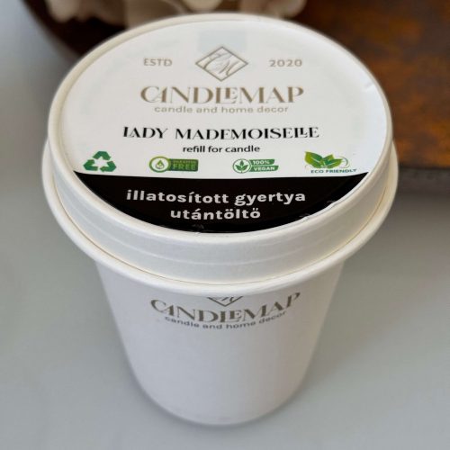 Lady Mademoiselle szójaviasz illatgyertya utántöltő