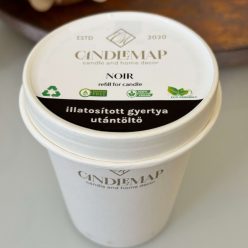 Noir szójaviasz illatgyertya utántöltő