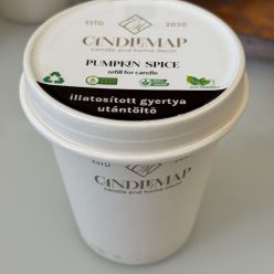 Pumpkin Spice szójaviasz illatgyertya utántöltő