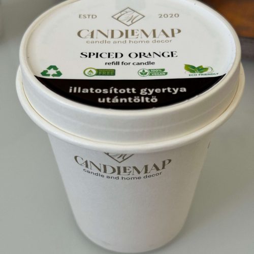 Spiced Orange szójaviasz illatgyertya utántöltő