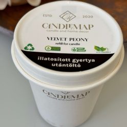 Velvet Peony szójaviasz illatgyertya utántöltő