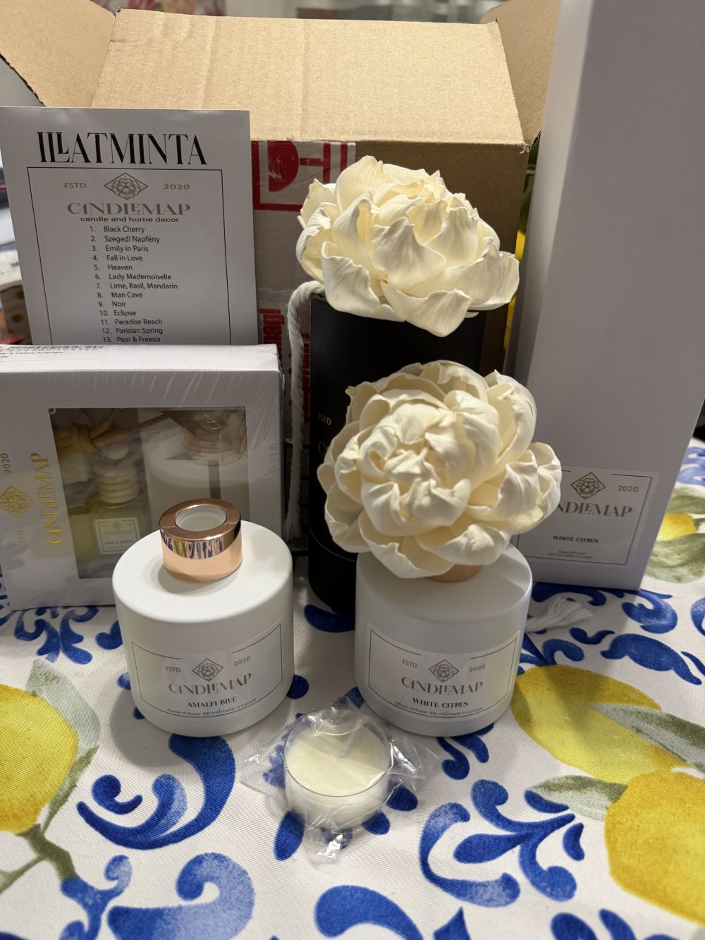 White Citrus virágdiffúzor 100 ml
